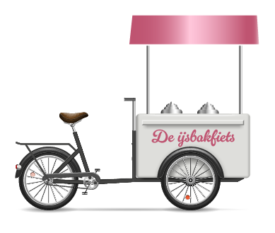 De ijsbakfiets